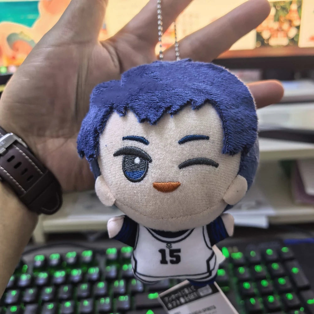 10cm Anime Volleyball Boy Blue Lock Kawaii Bag Pendant Keychain Isagi Mikage Reo Rin Itoshi Sae Blue Prison Plush Toy Kids Gift Beauty World Shop