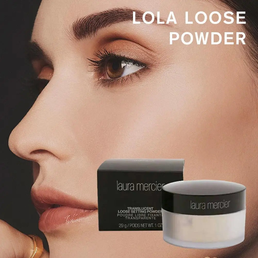 NEW Version Hydrating Flawless Setting Powder,Natural Nude Finish Oil Control Strong Concealer for All Skin Types Powdery Makeup