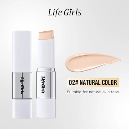 Lazy Foundation Stick, Moisturizing and Natural Concealer Makeup, Matte Makeup Base, Rare Beauty, Keep Makeup and Sweat Beauty World Shop