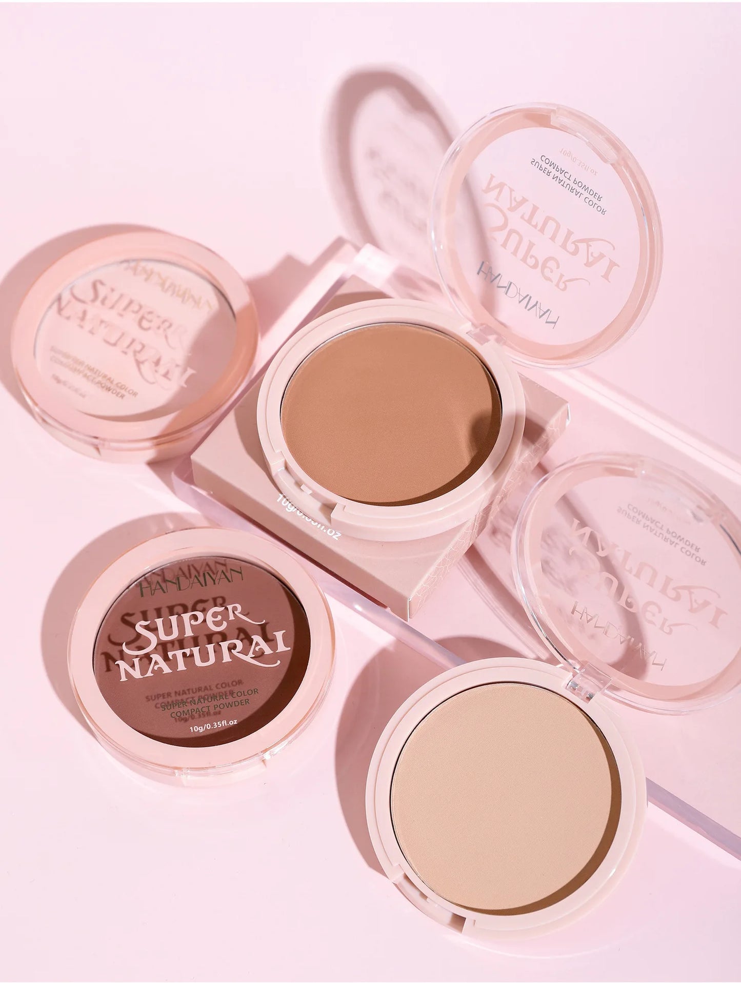 8 Color Matte Face Pressed Powder 24 Hours Oil Control Natural Setting Powder Foundation Full Coverage Waterproof Lasting Makeup Beauty World Shop