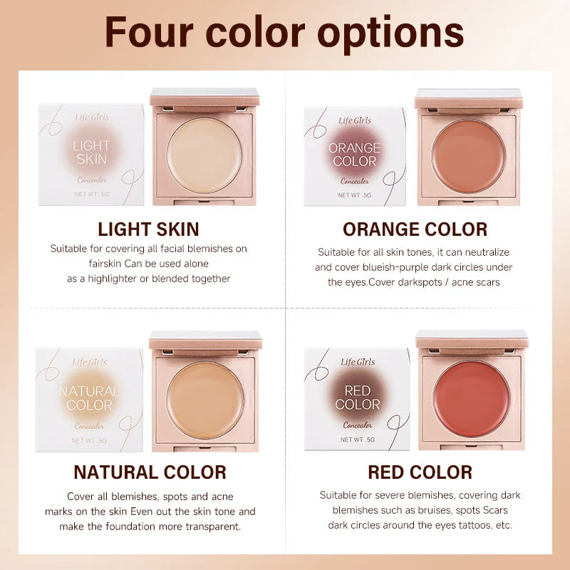 Life Girls Concealer Brightening and concealing, natural highlight, moisturizing, brightening and covering dark circles Beauty Trend Shop