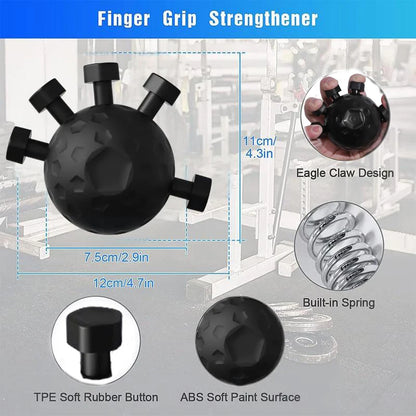 1PC, Strengthening finger exerciser, hand clamp exerciser, five-finger power device, rock climbing finger exerciser Beauty World Shop