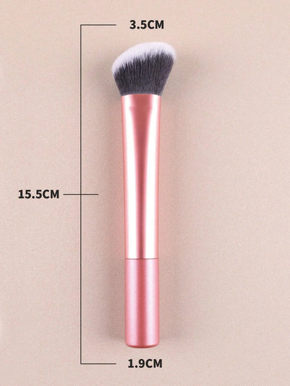 1pc Large Orange Contour Brush - Ideal For Cheeks, Forehead, Chin, Nose Blending And Defining Contours, Perfect For Liquid Found Beauty World Shop