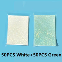 2PCS-White Green