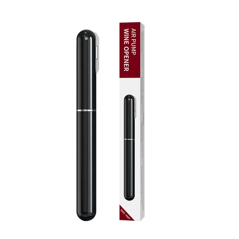 Portable Handheld 2-in-1 Air Pressure Wine Opener with Air Pump And Cork Remover Foil Cutter Compact Desktop Cicerone for Party Beauty World Shop