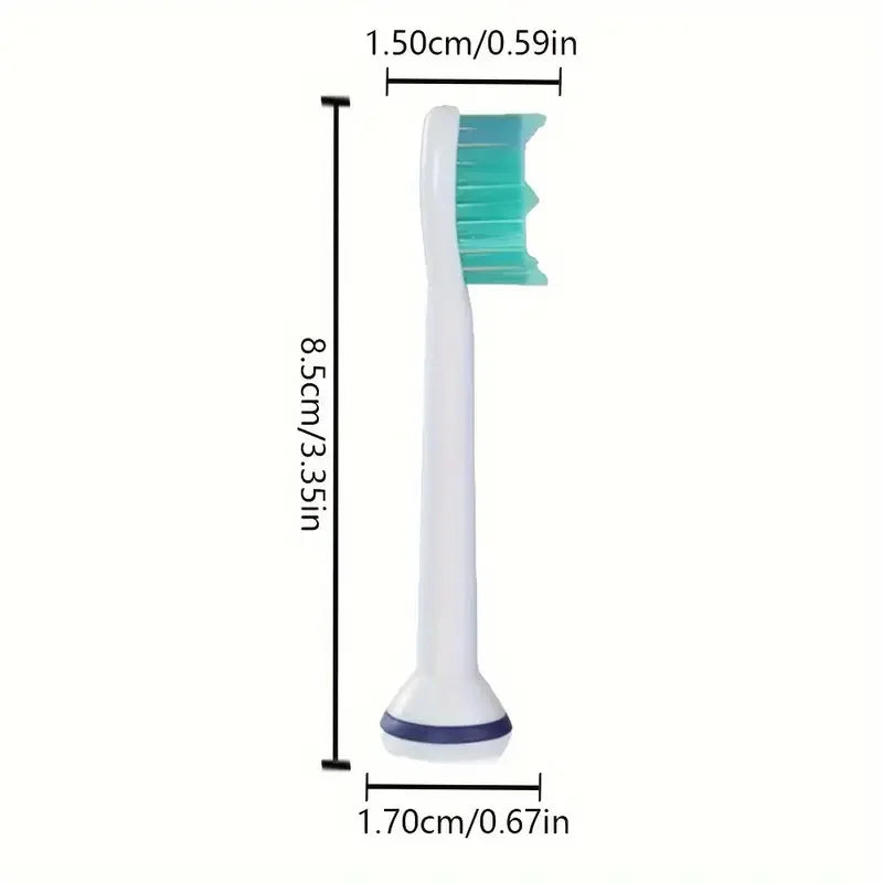 4-32pcs  Replacement Toothbrush Heads Compatible with Philips Sonicare Electric Brush Head 1100 2100 4100 4300 5100 5300 6100 Beauty World Shop
