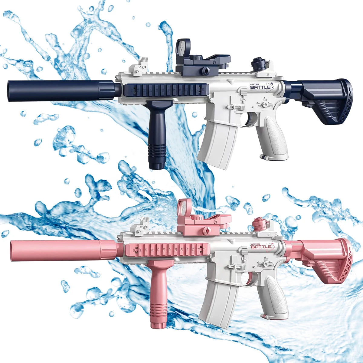 M416 Water Gun Electric Pistol Shooting Toy Full Automatic Summer Shoot Beach Outdoor Fun Toy For Children Boys Girl Adults Gift Beauty World Shop