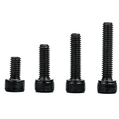 JUIDINTO 1-50pcs Hex Socket Head Cap Screw 12.9 Carbon steel Allen Screw M2 M2.5 M3 M4 M5 M6 M8 M10 Hex Cap Screw Bolt for MTB Beauty World Shop