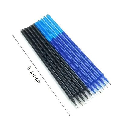 0.5mm Erasable Gel Pen Set 6 Colors Ink Writing Gel Pens Refills Rods Washable Handle for School Office Stationery Supplies Beauty World Shop