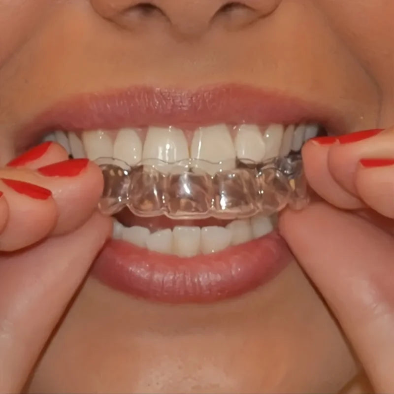 Silicone Mouth Guard Teeth Protector Night Guard Mouth Tray for Bruxism Grinding Non-snoring Teeth Whitening Protection Beauty World Shop