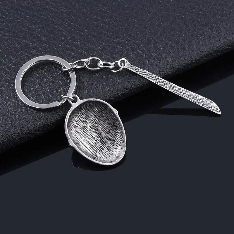 Horror Movie Halloween Keychain Hockey Mask Machete Metal Keyring Pendants Cosplay Props For Men Women Backpack Jewelry Beauty World Shop