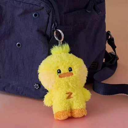 Kpop ZB1 Doll Keychain 12CM Zeroni Cartoon Cute Plush Doll Pendant Bag Accessories Key Ring ZhangHao HanBin Ricky Fans Gift Beauty World Shop