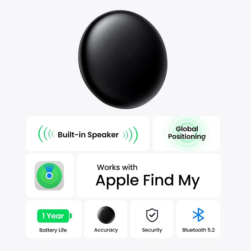 Anti-lose Security Finder Long-Distance Tracker for Apple Find My Voice Locate Suitcase Keys Bag Toys Smart Tag for IOS iPhone Beauty World Shop