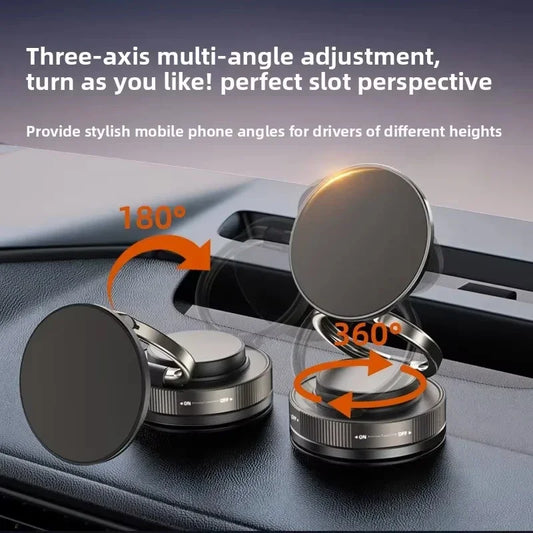 T30 Vacuum Magnetic Phone Holder Stand, for Magsafe Suction Cup Phone MountAdjustable Swivel Lock, for Your Car/Gym/Mirror Beauty Trend Shop