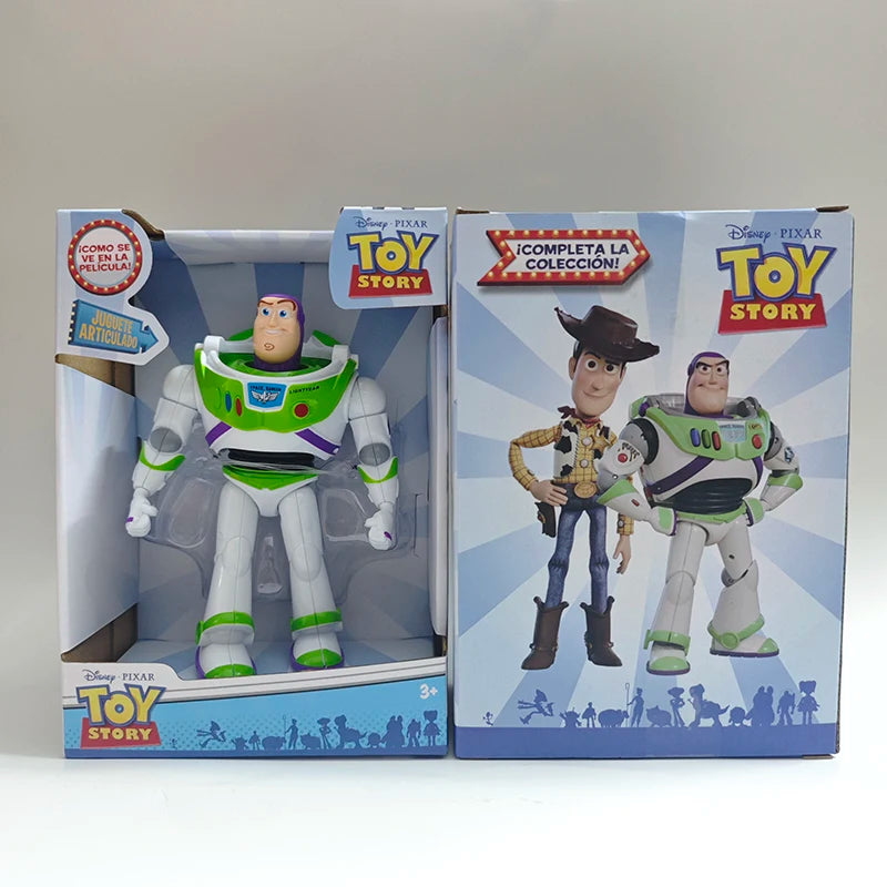 HOT Disney Toy Story 3 Buzz Lightyear Woody Anime Figure Toy Model Statue Ornament Pendant Action Doll Collection Kids Xmas Gift Beauty World Shop