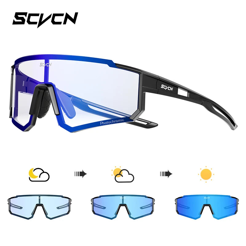 SCVCN Fashion Sunglasses for Men Sport Cycling Glasses Bike Bicycle Hiking Camping Golf UV400 Protection Glasses Women Baseball Beauty World Shop