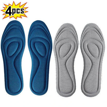 1/2 Pairs Memory Foam disposable Insoles for Shoes Antibacterial Deodorization Sweat Absorption Insert Sport Shoes Pads Beauty World Shop