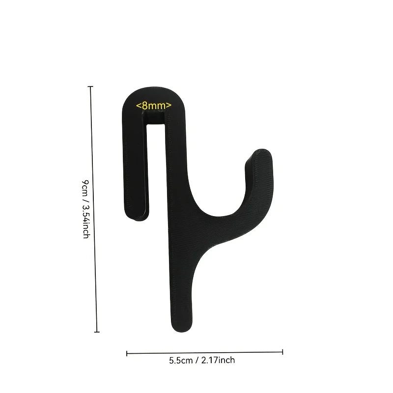 3D Shower Door Towel Hook for 8mm Glass Doors Bathroom Hanger for Clothes Towel Bathrobes Laundry Dormitory Apartment Beauty World Shop