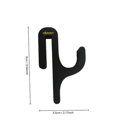 3D Shower Door Towel Hook for 8mm Glass Doors Bathroom Hanger for Clothes Towel Bathrobes Laundry Dormitory Apartment Beauty World Shop