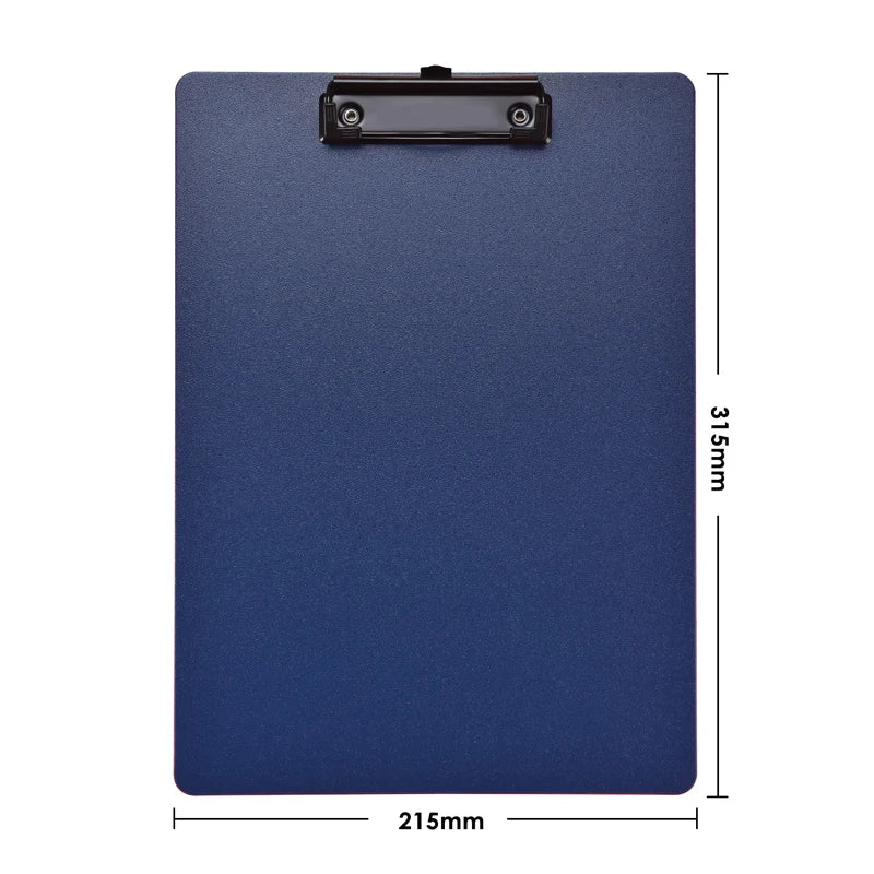 A4 File Folder Clipboard Writing Pad Memo Clip Board Clips Test Paper Storage Organizer School Supplies Office Stationary Beauty World Shop