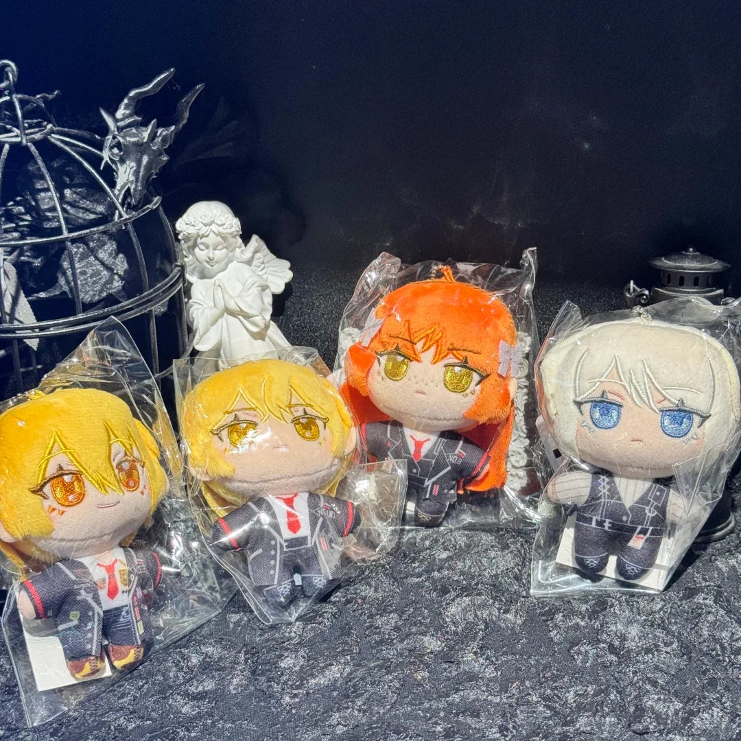 10cm Anime Limbus Company Cotton Plush Doll Ishmael Dante Faust Don Quixote Palm Christmas Gifts Desktop Decoration Trendy Toys Beauty World Shop