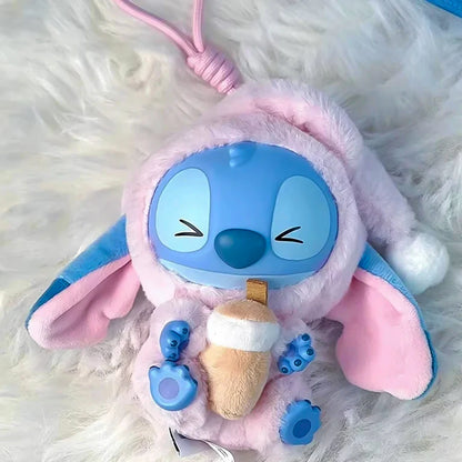 2025 HOT New Stitch Eat Some Thing Before Sleep Series Vinyl Blind Box Bag Pendant Cute Plush Doll Mystery Box Toy SurpriseGifts Beauty World Shop