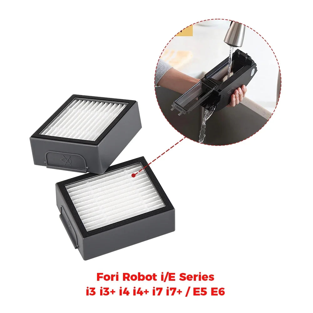 HEPA Filter Main Brush Side Brush For iRobot Roomba i2 i3 i3+ i4 i4+ i6 i6+ i7 i7+ i8 i8+ E5 E6 E7 Sweeping Robot Vacuum Parts Beauty World Shop