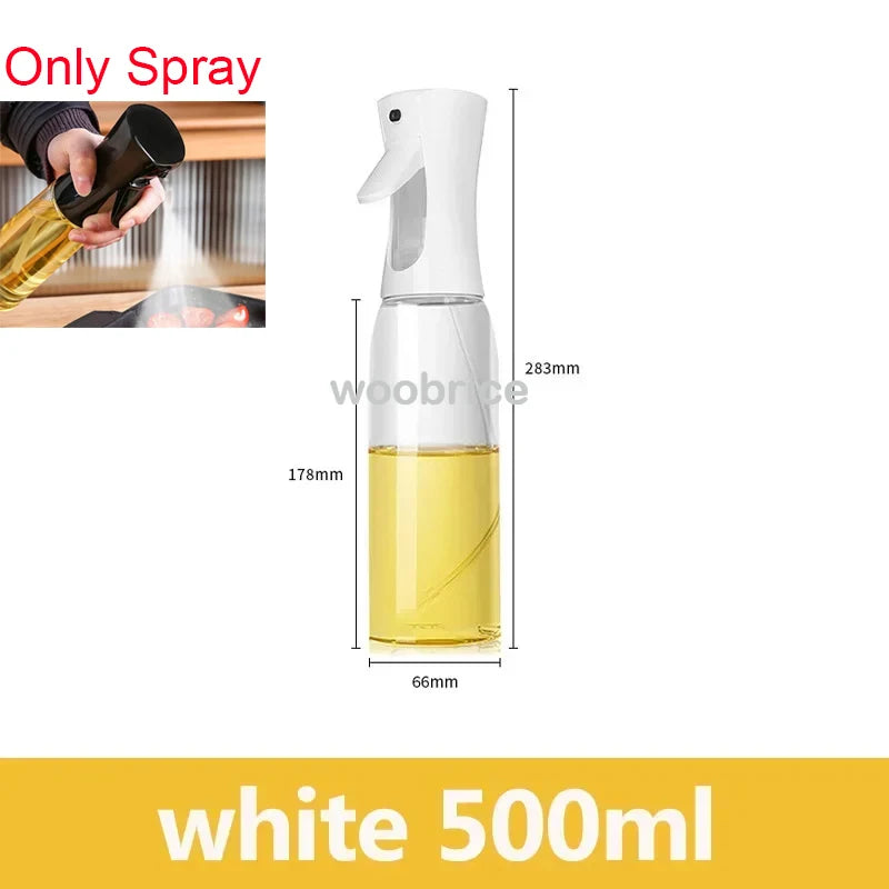 2in1 Kitchen Spray Oil Dispenser Oil Sprayer Polisher Or Only Brush Spray for Air Fryer Salad Grilling Roasting Cooking Kitchen Beauty World Shop