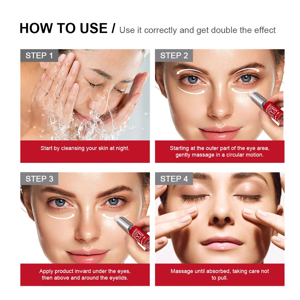 Lakerain Retinol Eye Cream Stick Moisturizing, firming Removing Eye Bags Lightening Lines And Smoothing Dark Circles Eye Cream Beauty World Shop