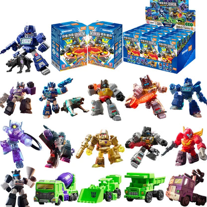 Blokees Transformation Optimus Shockwave Prime Megatron Starscream Bumblebee Anime Figure Robot Assembly Toys Blind Box Gifts Beauty World Shop