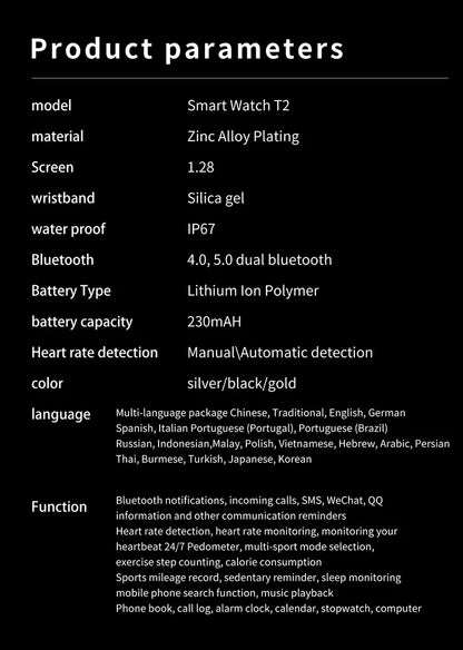 Pro New Women Delicacy Bluetooth Call Smart Watch Health Tracking Bluetooth Call Alarm Clock Smartwatches Men Smartwatch Sports