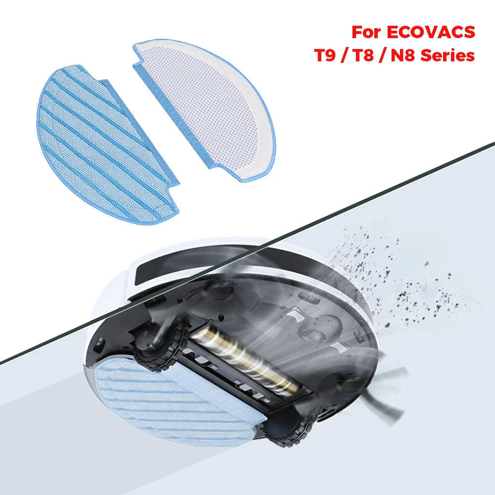 Accessories For ECOVACS Deebot T8 AIVI N8 Pro AIVI N9 N10 N10 Plus Side Brush,Main Brush,  Filter, Dust Bag,Hepa Filter Beauty World Shop