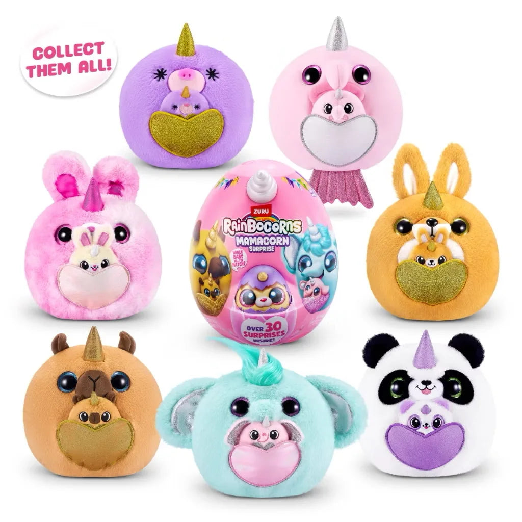 2025 New Genuine Zuru Dog Planet Fourth Generation Rainbocorns Unicorn Surprise Magic Egg Blind Box Cute Doll Children Toys Gift Beauty World Shop