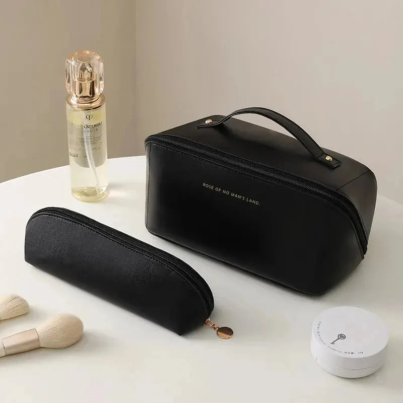 1/2Pcs Cosmetics Storage Kit Large Capacity Travel Toiletry Bag Makeup Bag Ins Advanced Sense Portable Cosmetic Storage Bag Beauty World Shop