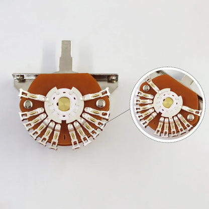 PHRILAM 3-Way 8-Legs 5-Way Electric Guitar Switch Metal Plastic with Screws 1pc Tip Switch Guitar Accessories Beauty World Shop
