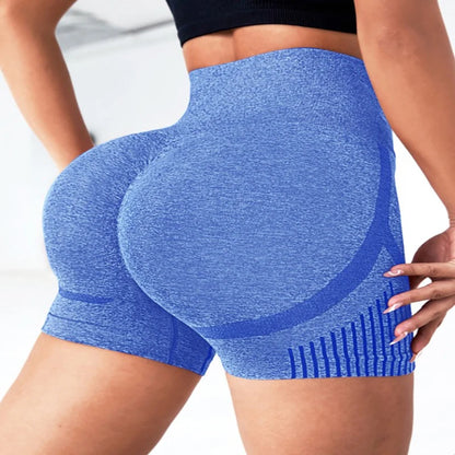 Yoga Underpants Seamless High-Elasticity High-Waist Quick-Drying Casual Sports Yoga Shorts Women's Beauty World Shop
