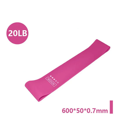 Portable Fitness Workout Equipment Rubber Resistance Bands Yoga Gym Elastic Gum Strength Pilates Crossfit Women Weight Sports Beauty World Shop