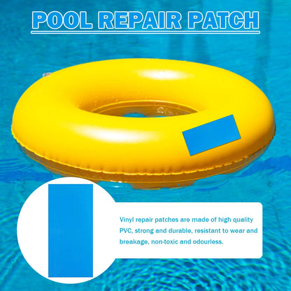 10pcs Underwater Repair Patches Self-Adhesive PVC Pool Repair Kit Multifunctional Wear-Resistant  Household Accessories Beauty World Shop