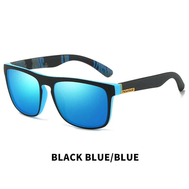 Fashion Vintage Square Polarized Sunglasses Men Women Driving Fishing Luxury Brand Designer Sun Glasses Driver's Eyewear UV400 Beauty World Shop