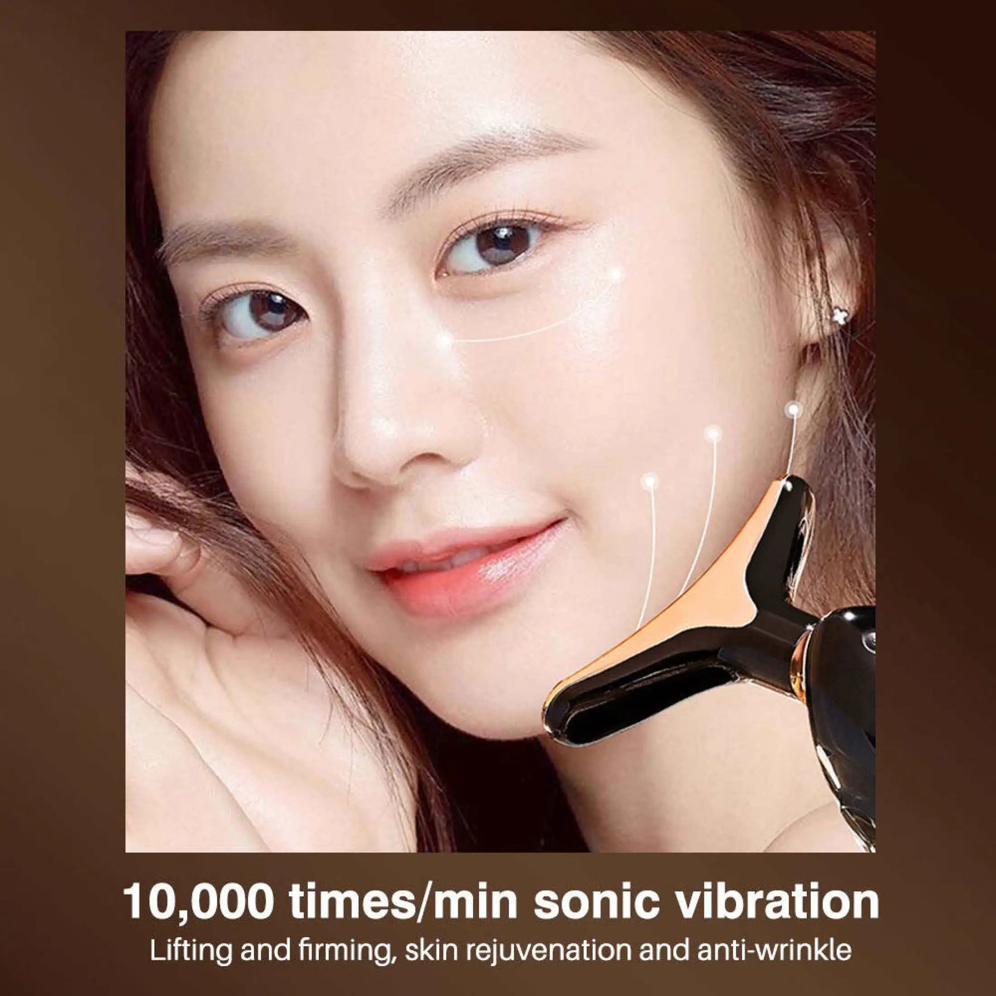 Face Lifting Device Neck Facial Eye Massage Introducer Microcurrent Skin Rejuvenation Anti Aging Beauty Device Face Massager Beauty World Shop