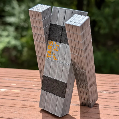 TARS Robot Collectible Figure Interstellar TARS Robot Collectible Figure - Durable Plastic Model with Metallic Finish, Ornaments Beauty World Shop