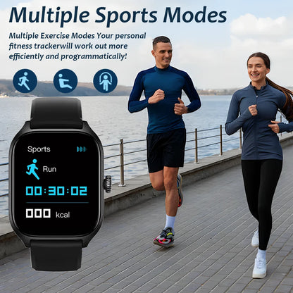 H9 New Smart Watch 2.01 Inch HD Display Answer Make Call Message Preview Sport Modes DIY Dial Weather Forecast For Men Women Beauty World Shop