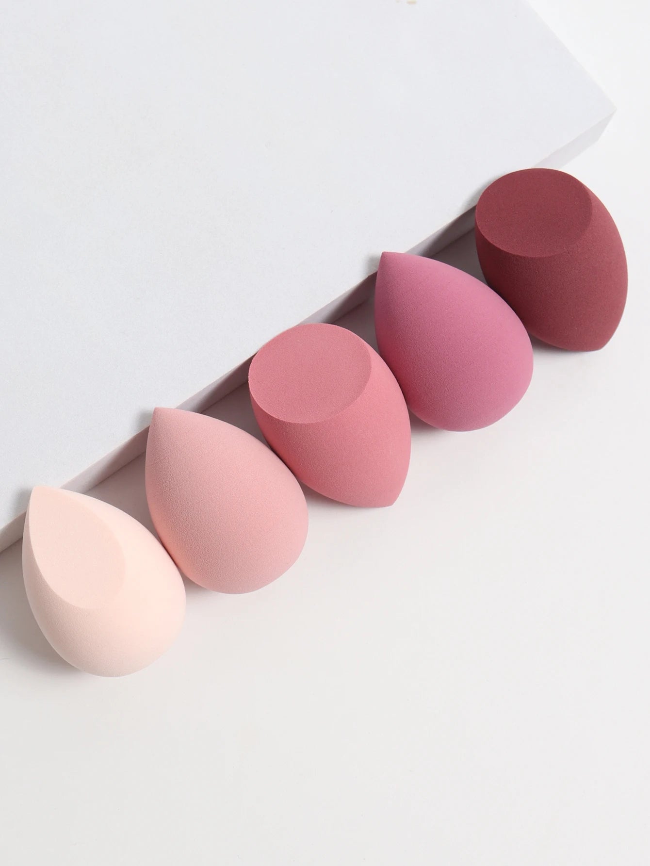 5 Bags of Beauty Eggs Makeup Sponge (Beauty Egg), Foundation Make-Up Mixed Beauty Sponge, Flawless Liquid, Cream and Powder, Mu Beauty World Shop
