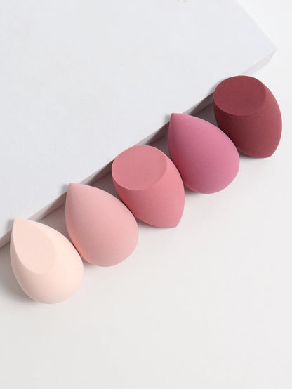 5 Bags of Beauty Eggs Makeup Sponge (Beauty Egg), Foundation Make-Up Mixed Beauty Sponge, Flawless Liquid, Cream and Powder, Mu Beauty World Shop
