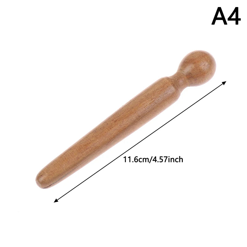Hot Sale 1 Pcs Feet Massager Foot Tool Acupressure Tools Acupuncture Pen Stick Point Wooden Massage Stick Body Massage Tools Beauty World Shop