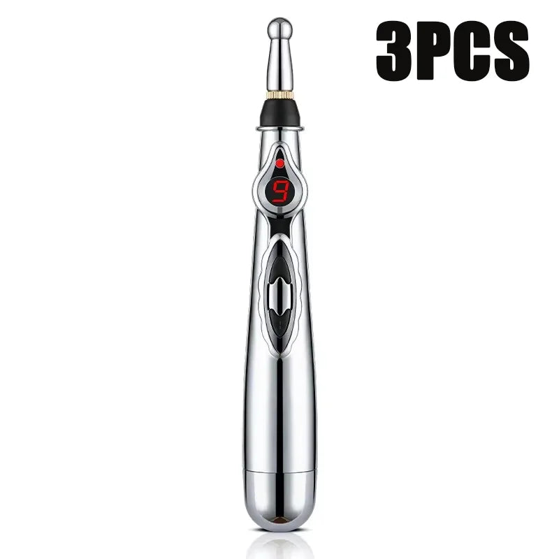 Electronic Acupuncture Pen Relief Pain Massage Point Meridian Energy Meridian Acupuncture Acup Plastic Material Without Battery Beauty World Shop