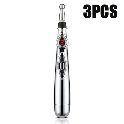 Electronic Acupuncture Pen Relief Pain Massage Point Meridian Energy Meridian Acupuncture Acup Plastic Material Without Battery Beauty World Shop