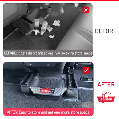 Rear Seat Storage Box for Tesla Model Y Juniper 2025 2026 Organizer Center Console Bins Backseat Trash Can Garbage Accessories Beauty World Shop