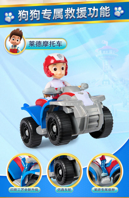 New Original PAW PATROL Vehicle Car Ryder Tracker Everest Chase Rex Skye Rocky Marshall Zuma Action Figure Toy Kid Birthday Gift Beauty World Shop