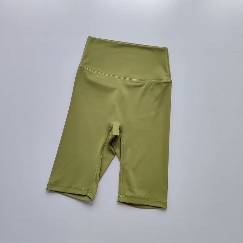 Women Sports Shorts Yoga Shorts Short Legging High Waist Fitness Tight Shorts Quick Drying Workout Clothing Cycling Gym Shorts Beauty World Shop